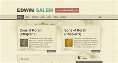 Desktop Screenshot of edwinsaleh.com